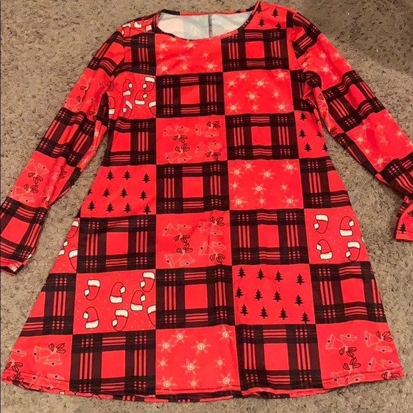 Beautiful Christmas Dress size XXL - Picture 1 of 8